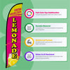 Image of Lemonade Feather Flag