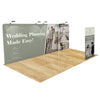 Image of Tension Fabric Trade Show Display with Portable Banner