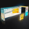 Image of Backlit Trade Show Booth SEG Archway & Partition