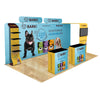 Image of 10x20 Trade Show Booth Bridge Archway Package