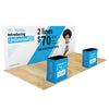 Image of Trade Show Display with Tension Fabric Backdrop