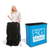 Image of Trade Show Display with Tension Fabric Backdrop