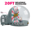 Image of Snow Globe Giant Inflatable