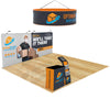 Image of 20x20 Trade Show Booth with Hanging Banner