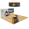 Image of 20x20 Trade Show Booth with Hanging Banner