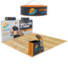 Image of 20x20 Trade Show Booth with Hanging Banner