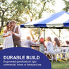 Image of 20' x 20' Weekender West Coast Frame Party Tent - Blue