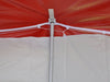 Image of 20' x 30' Premium Canopy Pole Party Tent - Red and White