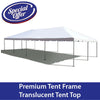Image of 20' x 40' West Coast Frame Tent, Premium Frame Translucent Top