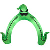 Image of 10' Jack Skellington and Oogie Boogie Archway w/ Pumpkins by Gemmy Inflatables