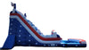 Image of 22 Foot Patriotic Double Lane Water Slide - WS4157