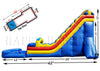 Image of 22ft Double Lane Water Slide in Primary Colors - WS4152