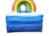 Image of 25' Blue Marble Inflatable Splash and Ride Waterslide with Blower