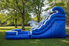 Image of Oceana 15 Foot Double Lane Water Slide | Commercial Inflatable Water Slide - WS4180
