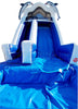 Image of 18 Foot Dolphin Inflatable Water Slide - WS4137