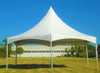 Image of 30' Premium Hexagon High Peak Frame Party Tent, White