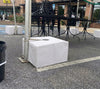 Image of 350 lb Tent Ballast Vinyl Block Cover - 21" x 21" x 13", White