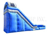 Image of 18 Foot Blue Volcano Water Slide - WS8618