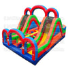Image of 16'H Inflatable Obstacle Course 1 Piece Mini Turbo Rush Castle by eInflatables