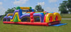 Image of 40' Retro Inflatable Obstacle Course with Blower