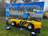 Image of Tire Change Challenge Interactive Carnival Frame Game, Race Car