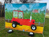 Image of Pit Stop Challenge Interactive Carnival Frame Game, Tractor