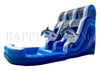 Image of Malibu 18 Foot Double Lane Water Slide - WS4185