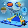 Image of 6-in-1 Inflatable Water Slide Jumping House without Blower by Costway