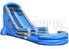 Image of 22ft Double Lane Water Slide in Primary Colors - WS8722