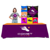 Image of Custom Table Top Pop-Up Display - (3x3 - 7 Panel)