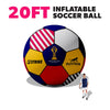 Image of Custom Giant Inflatable Soccer Ball