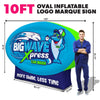 Image of Giant Inflatable Logo Marquee Sign