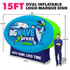 Image of Giant Inflatable Logo Marquee Sign