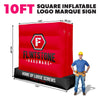 Image of Giant Inflatable Logo Marquee Sign