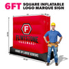 Image of Giant Inflatable Logo Marquee Sign