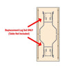 Image of Replacement Leg Set for Seminar Rectangle Folding Table
