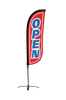 Image of Open Feather Flag