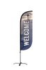 Image of Welcome Church Feather Flag