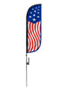 Image of American Flag Feather Flag