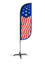 Image of American Flag Feather Flag
