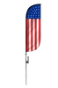 Image of American Flag Feather Flag