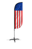 Image of American Flag Feather Flag