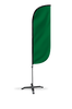 Image of Feather Flag Plain Colors