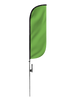 Image of Feather Flag Plain Colors