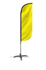 Image of Feather Flag Plain Colors