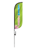 Image of Frozen Yogurt Feather Flag