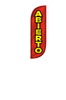 Image of Abierto Feather Flag