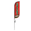 Image of Christmas Sale Feather Flag
