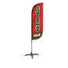 Image of Christmas Sale Feather Flag
