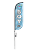 Image of It's A Boy Feather Flag - 5ft